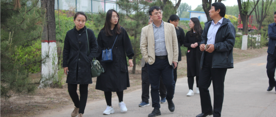 市農(nóng)業(yè)農(nóng)村局?jǐn)y深圳度智千呈到我公司調(diào)研